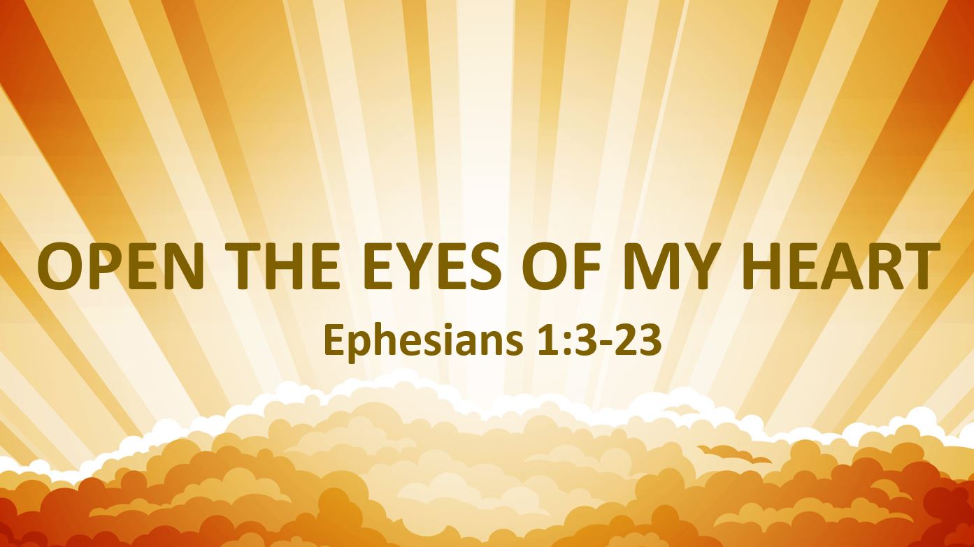 Open The Eyes Of My Heart Levy Church Of Christ